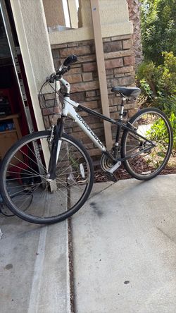 Diamond back road bike bicycle very good condition tire brake shock. Everything works very good.