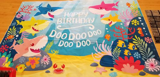 Birthday Shark Party Decorations!