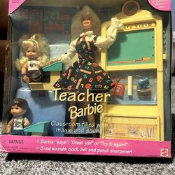 Vintage Teacher Barbie Never Opened 
