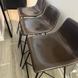 Poly & Bark Brinley  Stools Great Conditions