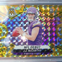 2024 Mosaic Jj McCarthy YELLOW REACTIVE