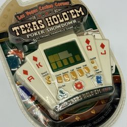 Texas Hold Em Poker Showdown Las Vegas Casino Corner Electronic Handheld Game