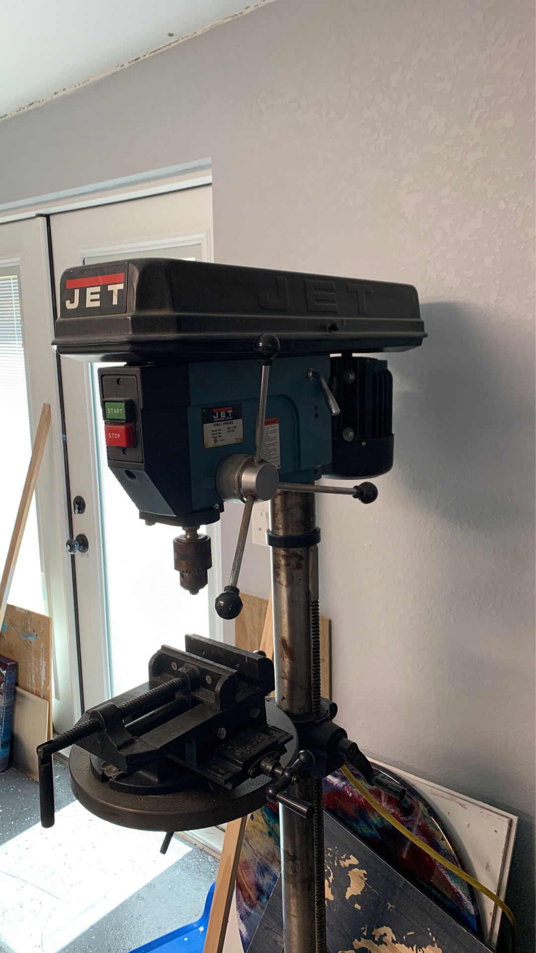 Jet drill press