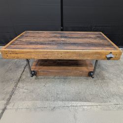 Rustic Industrial Style Coffee table