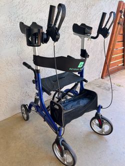 BeYour adjustable standing walker with shocks