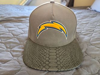 Charger snapback hat new era