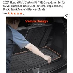 Honda Pilot Cargo Mats