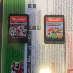 Mario Kart 8 And Minecraft Nintendo Switch