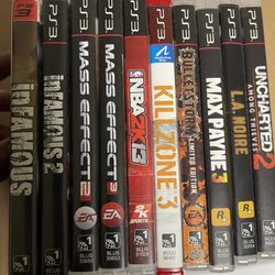 10 Used PS3 Games