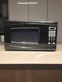 Black Small microwave
