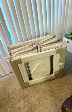 Baby Playpen with Door Panel