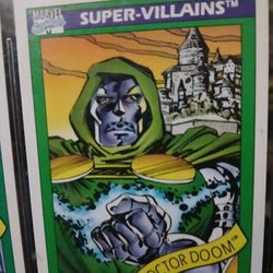 1990 Doctor doom marvel card
