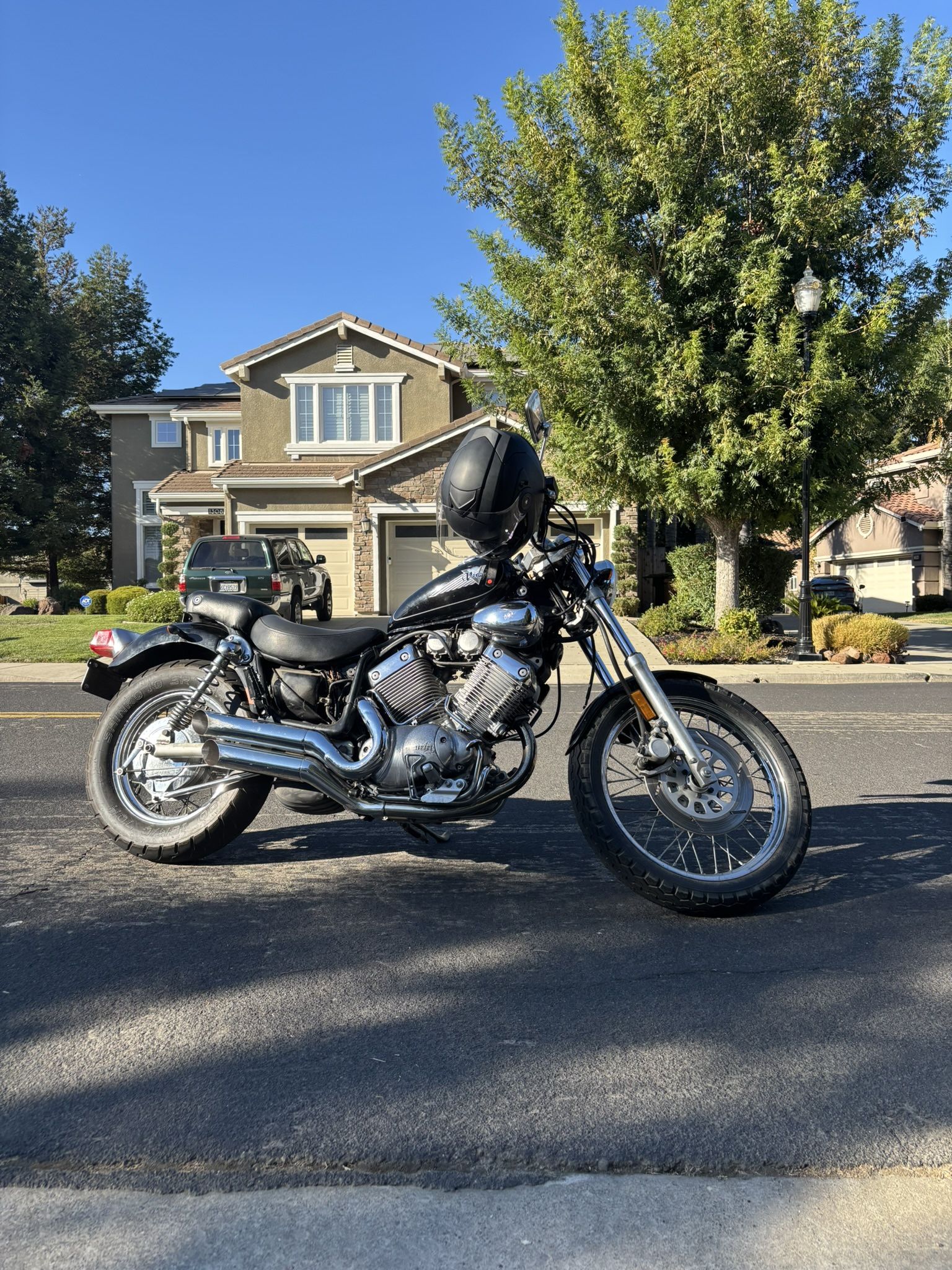 Motorcycle Yamaha Virago 535