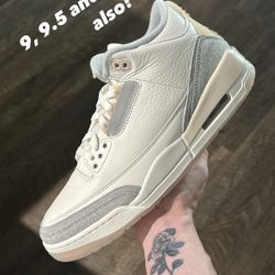 Jordan 3 Craft Ivory 