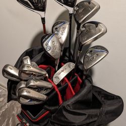 Great Complete Golf Set (15 Clubs check photos) + Bag, Covers, Shoes & Gloves