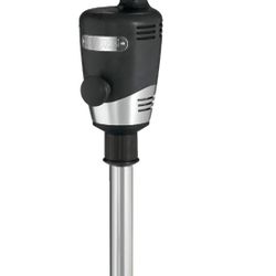 batidora de inmersión con eje desmontable, Negro/Plateado   