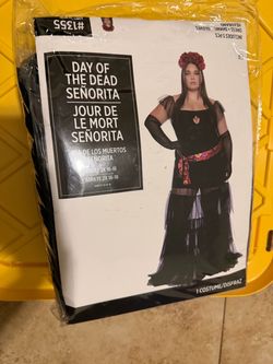 Adult Halloween Costume - Day of the Dead / Dia de Los Muertos