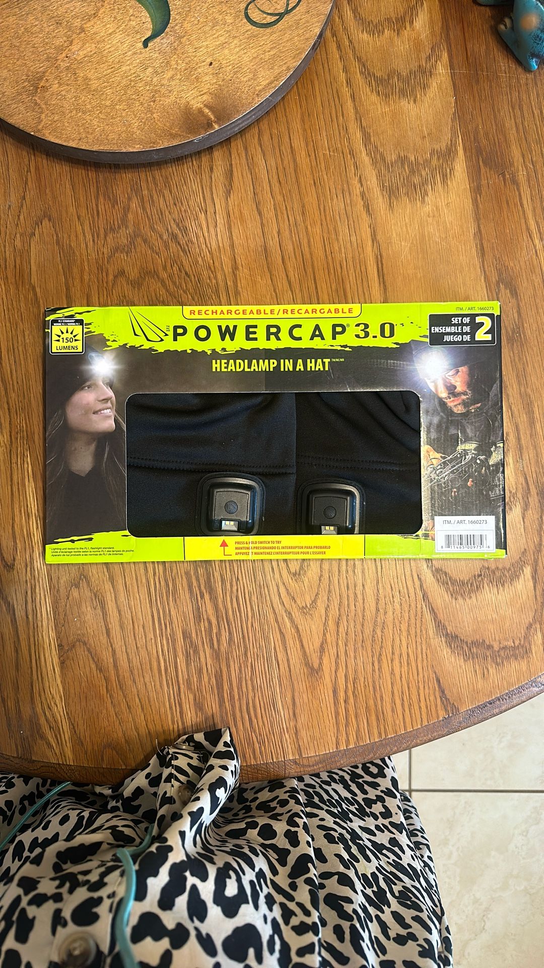 PowerCap 3.0 Rechargeable Headlamp Hats (2-Pack) β NEW