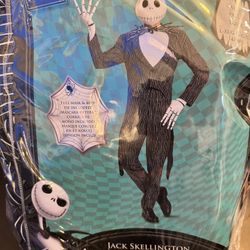 Jack Skellington Prestige Men's Halloween Costume -XL