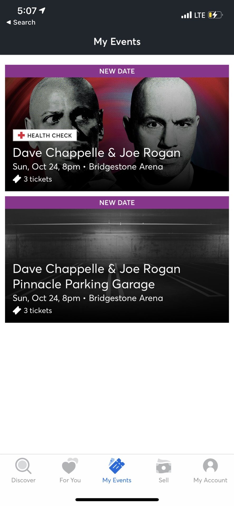 Joe Rogan and Dave Chappelle Nashville 10/24