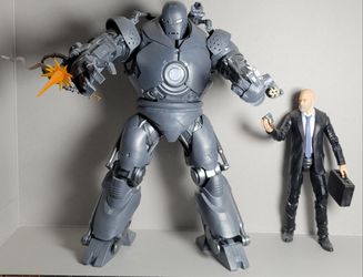 Marvel Legends Iron Monger And Obadiah Stane
