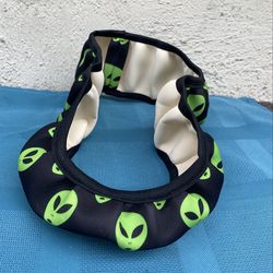 Neon Green Alien Steering Wheel Cover