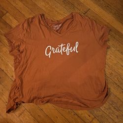 Latched Mama Greatful Nurshing Shirt 2x