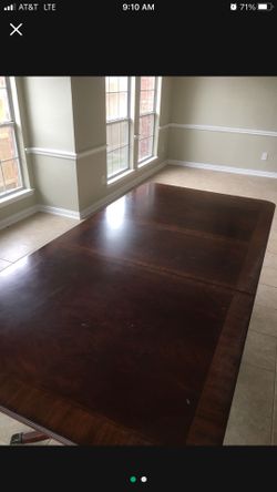 Formal Dining Table And 8 Chairs