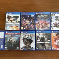 PlayStation 4 Bundle - 9 Games Total!