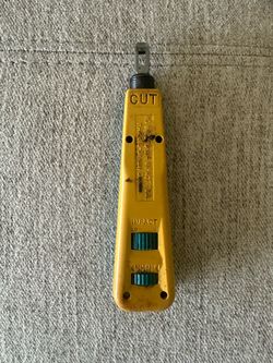 Harris Dracon Punchdown D Impact Tool HD-8762 / D-814 with Blade