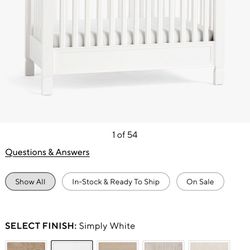 Pottery Barn 4-1 Larkin Crib