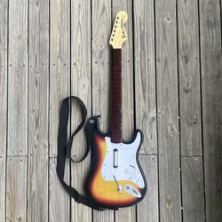 Harmonix Playstation Fender Stratocaster Rock Band Guitar No Dongle PSGTS2