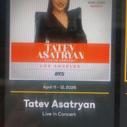 Tatev Asatryan Tickets 