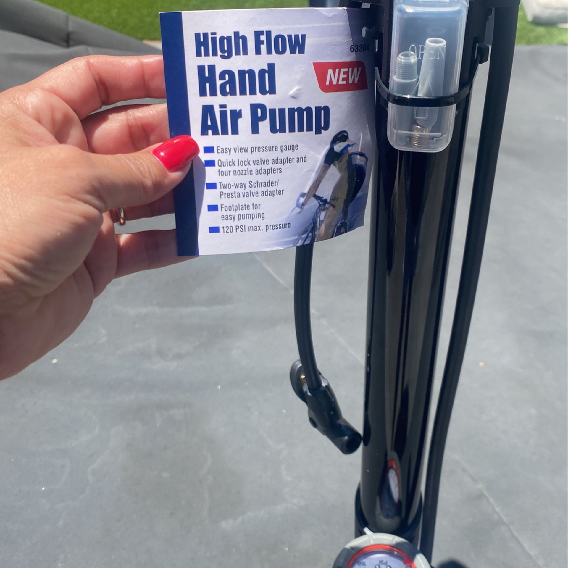 High Flow Hand Air Pump