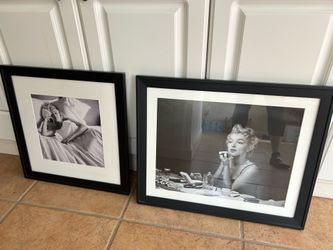 Marilyn Monroe framed pictures