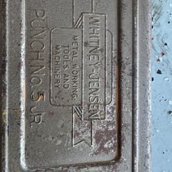 Whitney Jensen # 5 punch set