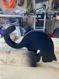 Handcrafted Cat Silhouette