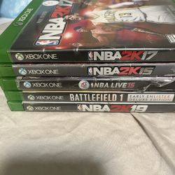 A47 🎮 Xbox One Games $9 EA – Playable Condition – Sports & Action Lot (With Cases) . . . . . . . . . . . . . . . . . . . . . . . . . . . . . . . . . 