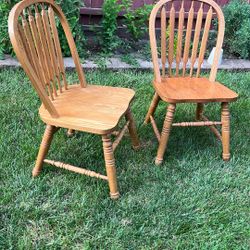 Nice Wood Chairs $10 each 