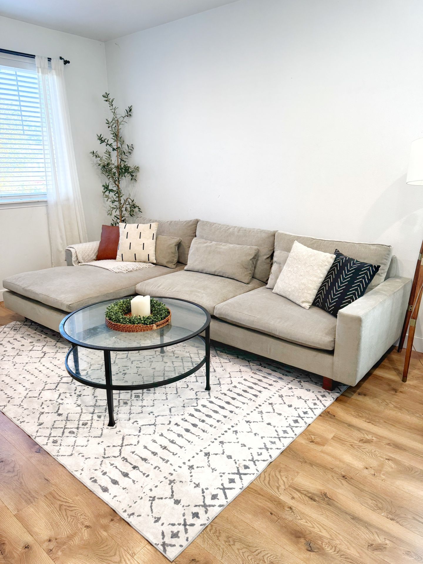 West Elm Harmony Sectional Couch