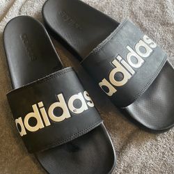 Adidas Men’s Slides Size 12