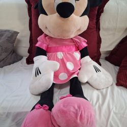 Large Stuff Disney Minni Mouse 