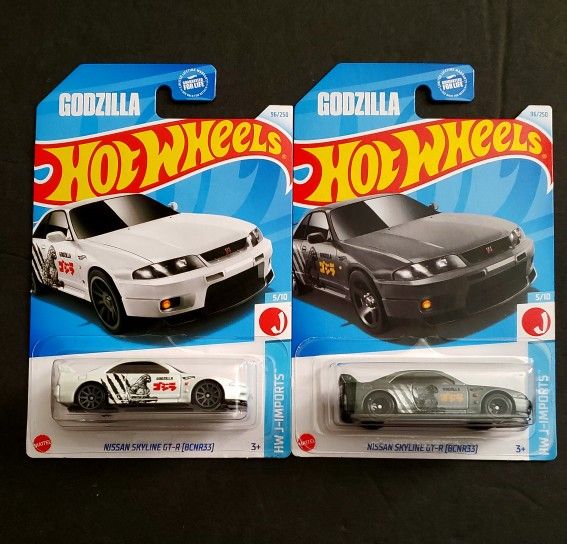 Hot Wheels-Nissan Skyline (R 33)-2 Car Set-2024-2025-New!