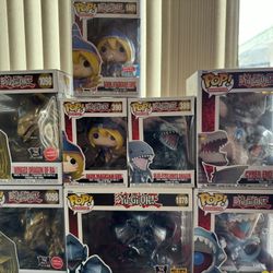 Funko Pops! Yugioh Lot 