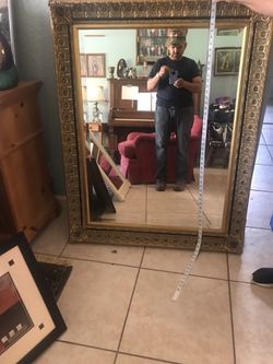 Large Vintage wall mirror