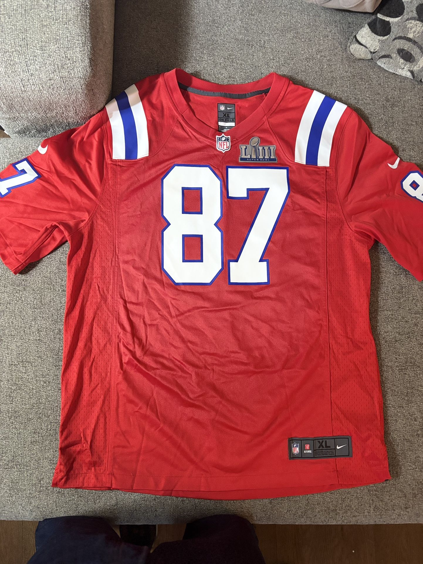 Rob Gronkoski Patriots Jersey