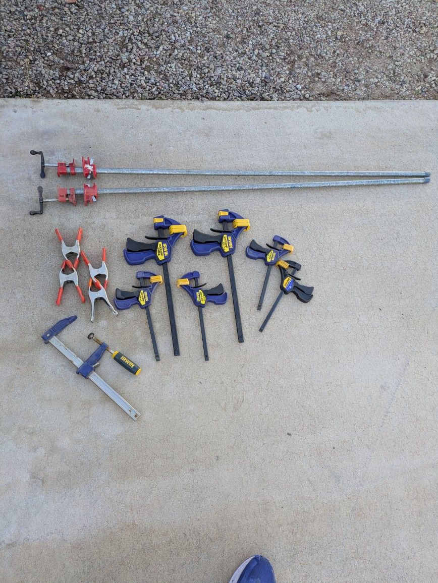 Irwyn Quick Grip Wood Clamps And More