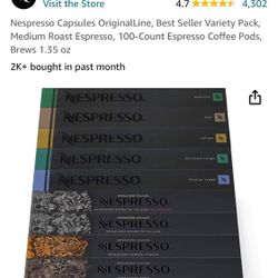 Nespresso Coffee Capsules