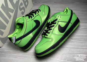 NIKE SB DUNK LOW X POWERPUFF GIRLS ‘BUTTERCUP’
