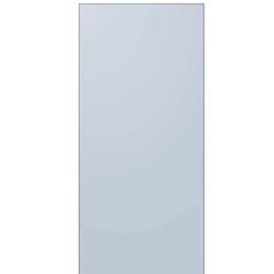 Samsung BESPOKE 4-Door Flex Refrigerator Top Panel in Sky Blue Glass (matte)